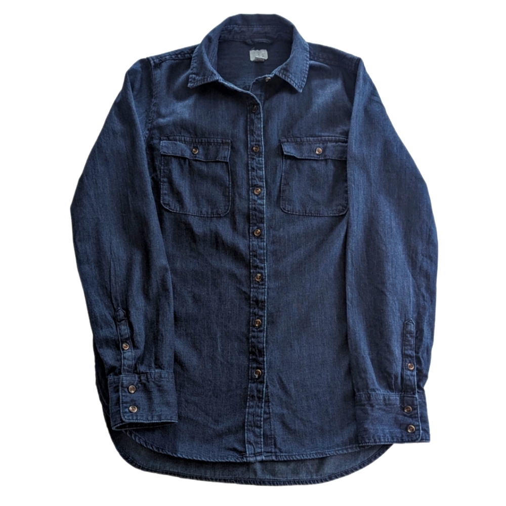 A New Day Denim Button Down Shirt